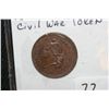 Image 1 : 1863 Knickerbocker Civil War Token, UNC