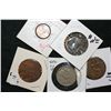 Image 1 : Lot of 5, Various World Coins different dates and conditions