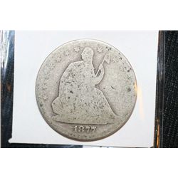 1877-S Seated Liberty Quarter