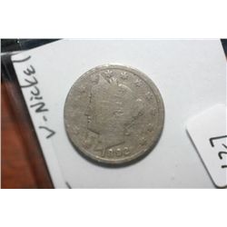 1892 V Nickel