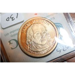 2007-S  James Madison Dollar