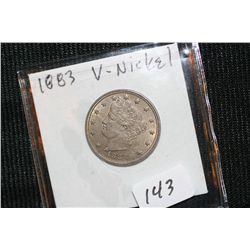 1883 V Nickel