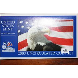2003 US Mint Set Unc. Coin Set Philadelphia