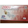 Image 1 : 2001 US Mint Set Unc. Coin Set Denver
