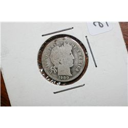 1900 Barber Dime