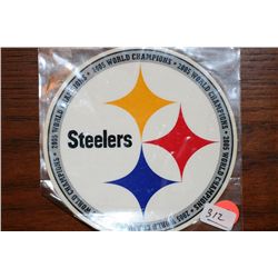 2005 World Champions Steelers Decal