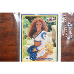 Lot of Ten Cheerleader Trading Cards