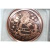 Image 1 : One Oz Copper Christmas Coin, Santa Claus