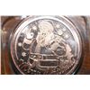 Image 1 : One Oz Copper Christmas Coin, Santa Claus