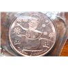 Image 1 : One Oz Copper Christmas Coin, Frosty the Snowman