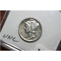 1943 Mercury Dime Unc.