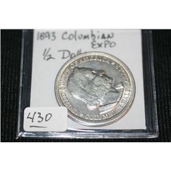 1893 Columbian Exposition Half Dollar