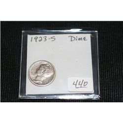 1923-S Silver Mercury Dime