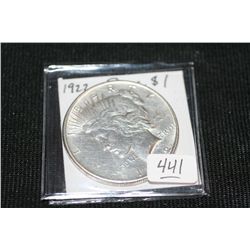 1922 Silver Peace Dollar