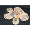 Image 1 : Lot of 23, Wooden Tokens