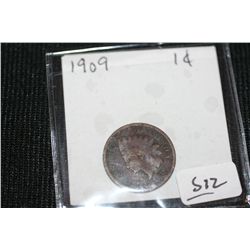 1909 Indian Head Penny