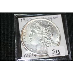 1903 Silver Morgan Dollar MS64