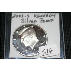 2003-S Silver Kennedy Half Proof
