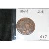 Image 1 : 1864 Two Cent Piece