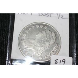 1809 Silver Bust Liberty Half Dollar