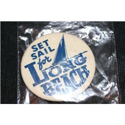 Vintage Long Beach Button