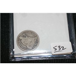 1891 Silver Seated Liberty Dime