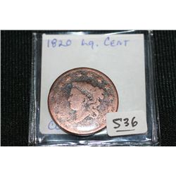 1820 Liberty Bust Large Cent