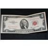 Image 1 : 1953-C Two Dollar Federal Reserve Note, Red Seal #A77752721A