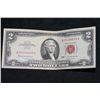 Image 1 : 1963 Two Dollar Federal Reserve Note, Red Seal #A00166630A