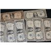 Image 1 : Lot of 8, Silver Certificate Federal Reserve Dollar
