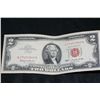 Image 1 : 1963 Two Dollar Federal Reserve Note, Red Seal #A07451840A