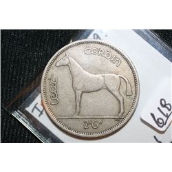 1959 Ireland 1/2 Crown Coin
