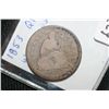 Image 1 : 1853 Silver Seated Liberty Quarter with Arrows & Rays
