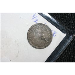 1856 Silver Seated Liberty Half Dime
