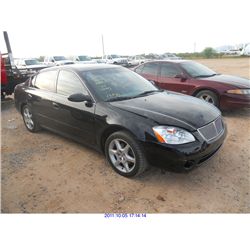 2002 - NISSAN ALTIMA