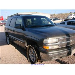 2001 - CHEVROLET TAHOE