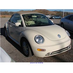 2005 - VOLKSWAGEN BEETLE