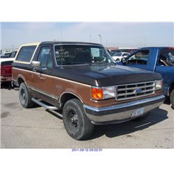 1990 - FORD BRONCO