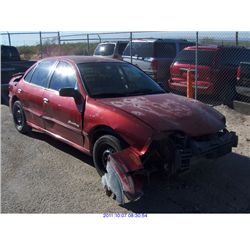 2001 - PONTIAC SUNFIRE