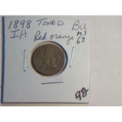 1898 INDIAN HEAD CENT