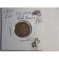 1900 INDIAN HEAD CENT