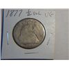 Image 1 : 1877 SEATED LIBERTY 1/2 DOLLAR