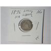 Image 1 : 1876 SITTING LIBERTY 10 CENT