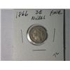 Image 1 : 1866 3 CENT NICKLE