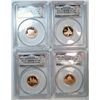 Image 1 : 2009S Lincoln Bi-centennial penny 4 coin set. PCGS price guide = $100