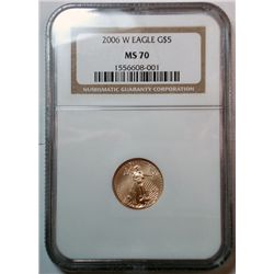 2006W 1/10th Gold Eagle