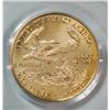 Image 3 : 2005 20th anniv $10  Gold Eagle  1/4 oz.