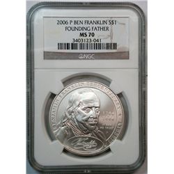 2006P  Ben Frank Found Father $  PCGS price guide = $260