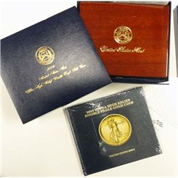 2009 Ultra High Relief $20 Gold.In original