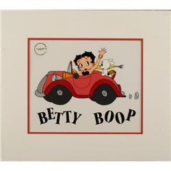 Betty Boop, Bimbo Ltd Ed Animation Sericel Sunday Drive